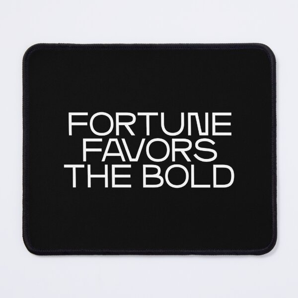 Item preview, Fortune favors the bold (white) designed and sold by didijuca.