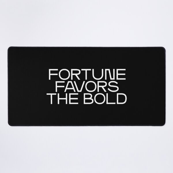 Item preview, Fortune favors the bold (white) designed and sold by didijuca.