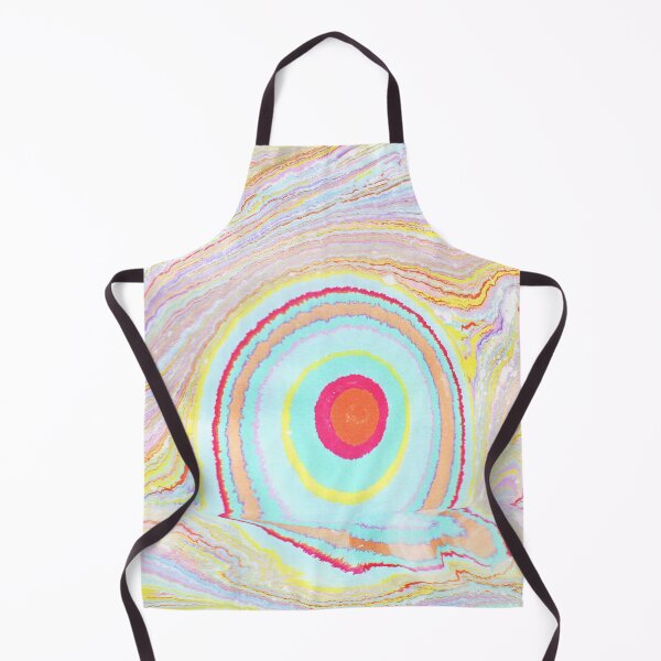 Item preview, Liquid Sunset - Abstract Paint pouring design designed and sold by Wolshebnaja.