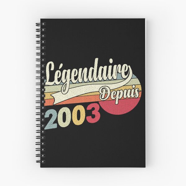 Item preview, Vintage Légendairy Depuis 2003 Original Limited Edition 20 Year Old Birthday Gifts designed and sold by YAHIA-14.