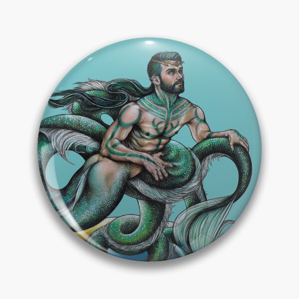 Item preview, Merman Sailor Neptune designed and sold by liloarpen.