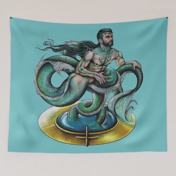 Item preview, Merman Sailor Neptune designed and sold by liloarpen.