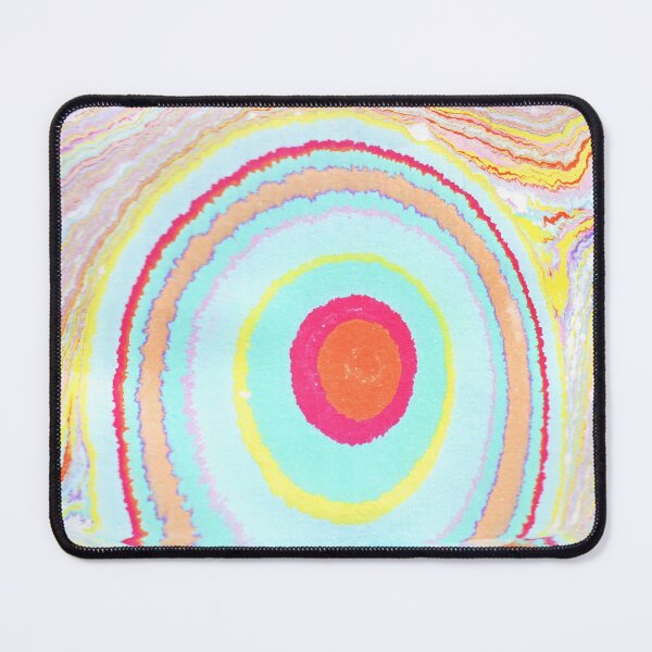 Item preview, Liquid Sunset - Abstract Paint pouring design designed and sold by Wolshebnaja.