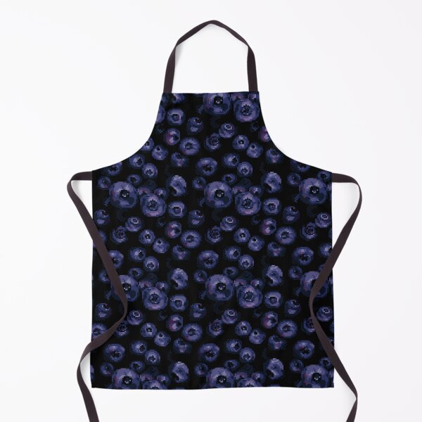 Item preview, Pixel Art Blueberry Pattern designed and sold by Humbugle.