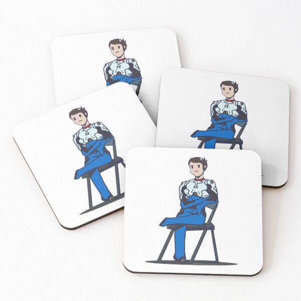 Artikelvorschau, Verärgerter Shinji im Klappstuhl - Neon Genesis Evangelion Design entworfen und verkauft von TimberW0lf Studios.