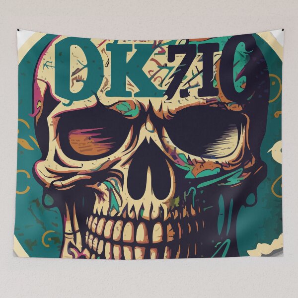 Item preview, Crazy skull design designed and sold by juancbp60.