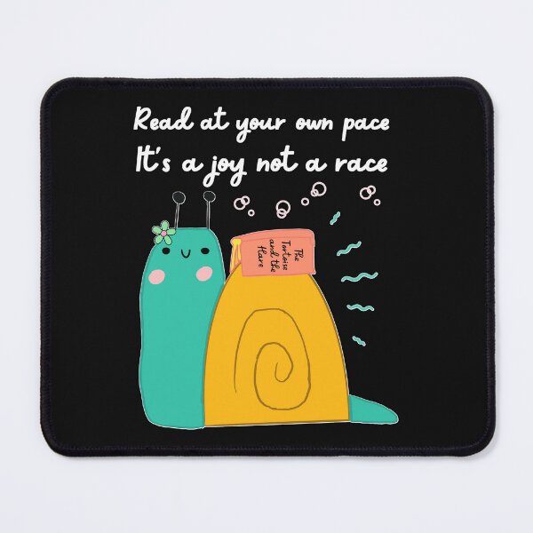 Item preview, Reading Is My Thing Cute Kawaii Bookish Snail Illustration designed and sold by Renata Illustrata.