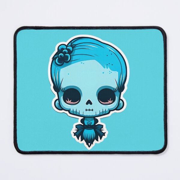 Item preview, Cute Chibi SkullGirl Ghostgirl designed and sold by RoboRembrandt.