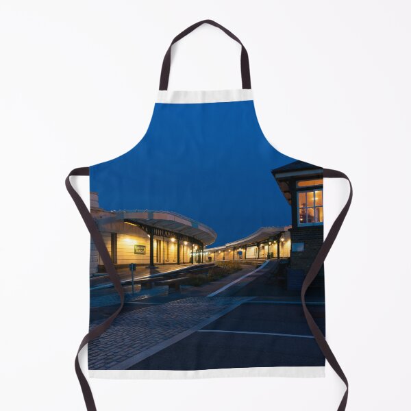 Item preview, Folkestone Harbour Station by Night  designed and sold by hawkie.