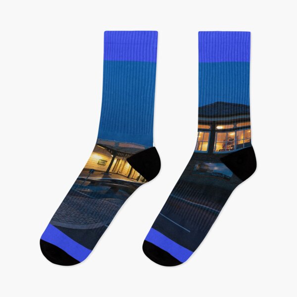 Item preview, Folkestone Harbour Station by Night  designed and sold by hawkie.
