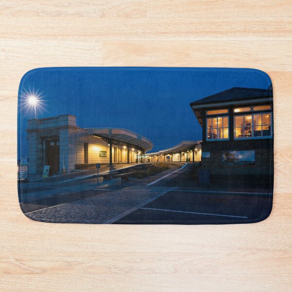Item preview, Folkestone Harbour Station by Night  designed and sold by hawkie.