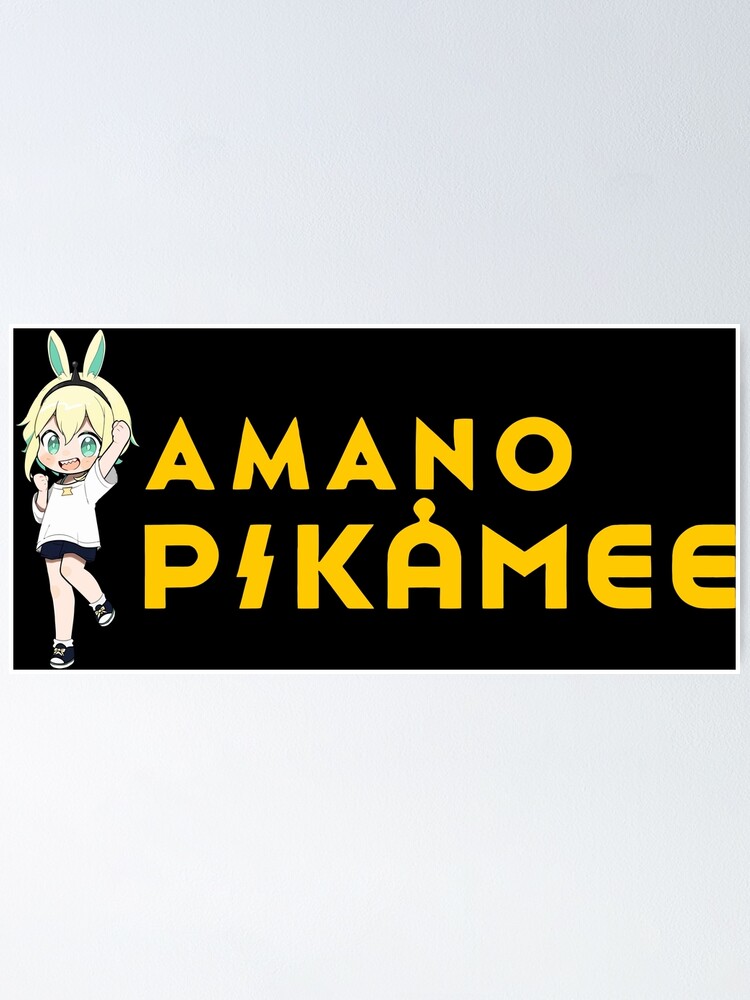 Amano Pikamee in Minecraft - Hololive Poster for Sale by BigKusa