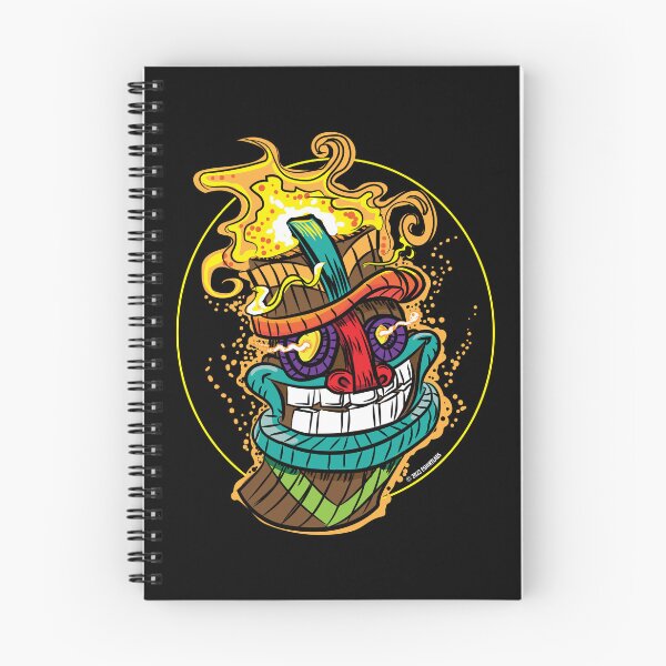 Item preview, Flaming Tiki Head designed and sold by eShirtLabs.