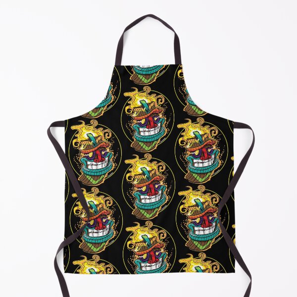 Item preview, Flaming Tiki Head designed and sold by eShirtLabs.