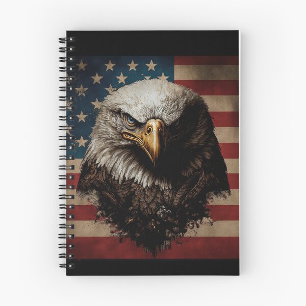 Item preview, American Flag with Bald Eagle designed and sold by muskitt.