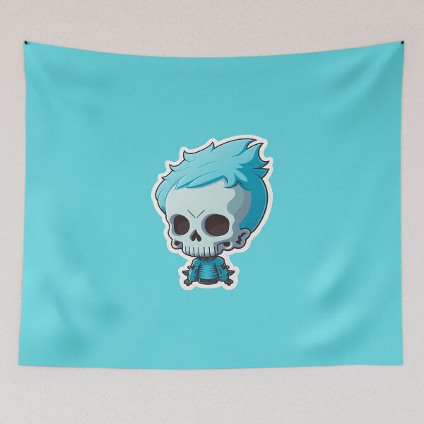 Item preview, Cute Chibi SkullBoy designed and sold by RoboRembrandt.