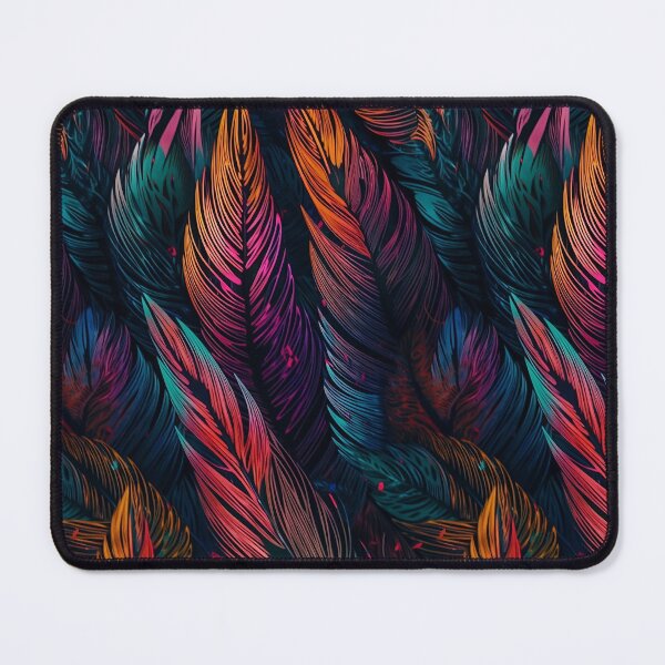 Item preview, Vibrant Feathers designed and sold by GammarayPrints.