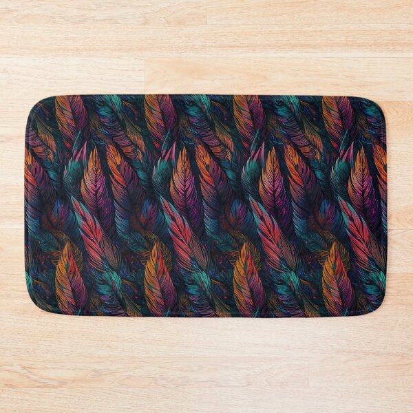 Item preview, Vibrant Feathers designed and sold by GammarayPrints.
