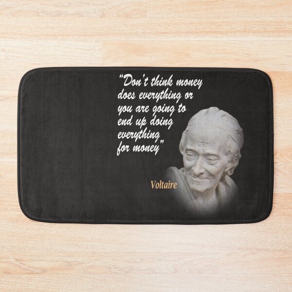 Item preview, Voltaire Quote On Money designed and sold by My Photo Shop.
