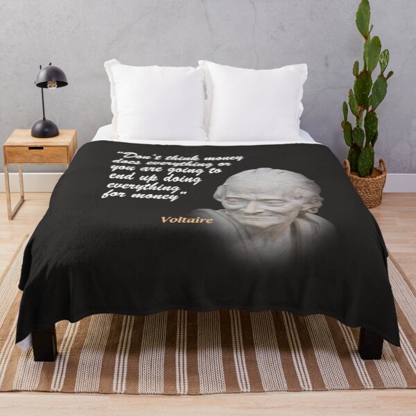 Item preview, Voltaire Quote On Money designed and sold by My Photo Shop.
