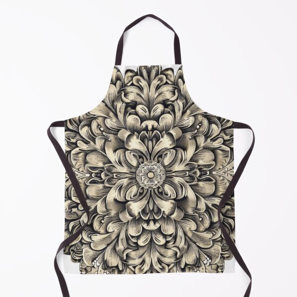 Item preview, Vintage Detailed Retro Floral Pattern Design designed and sold by EnzoZs.