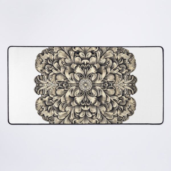 Item preview, Vintage Detailed Retro Floral Pattern Design designed and sold by EnzoZs.