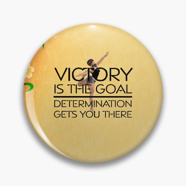 Item preview, Gymnastics Victory Slogan designed and sold by teepossible.