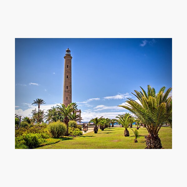 Item preview, Maspalomas Lighthouse designed and sold by Viv Thompson Photography .