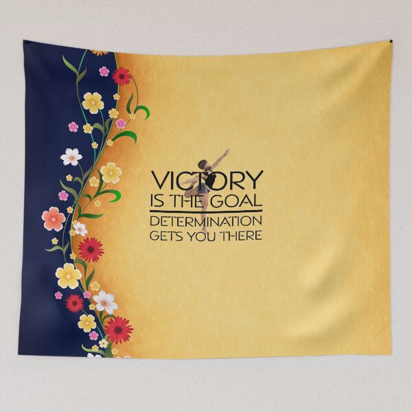 Item preview, Gymnastics Victory Slogan designed and sold by teepossible.
