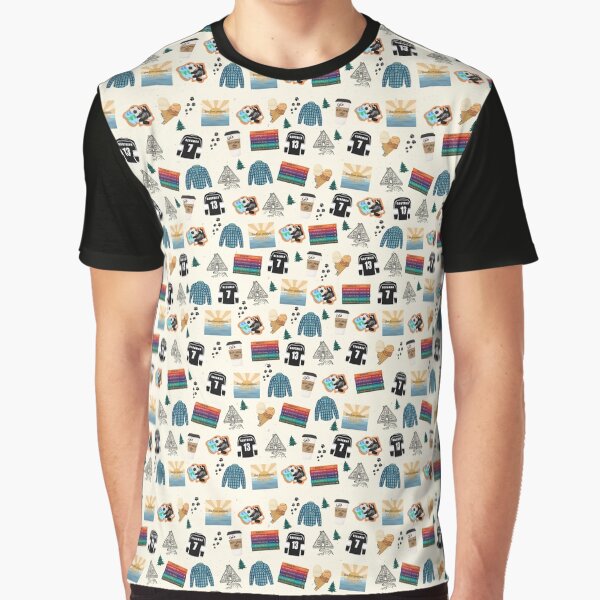 Bergman Brothers Series Collage Graphic T-Shirt