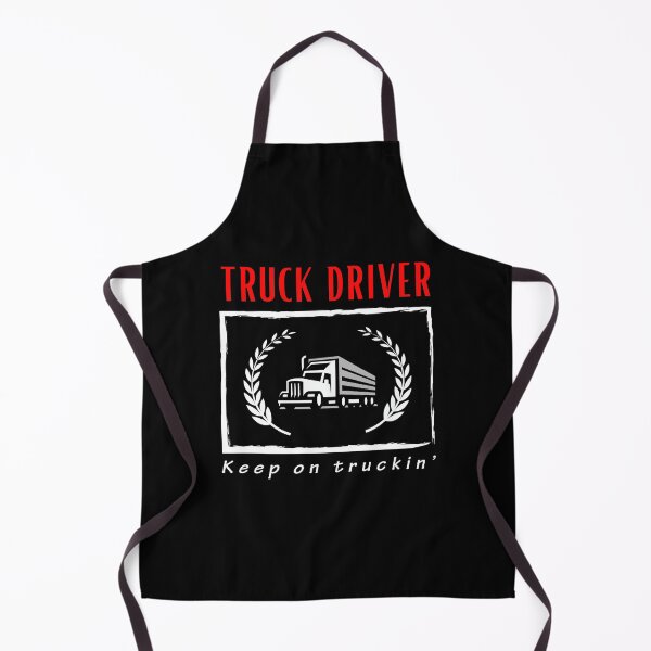 Item preview, Truck Driver Keep on Truckin' funny motivational design designed and sold by DigitalMagShop.