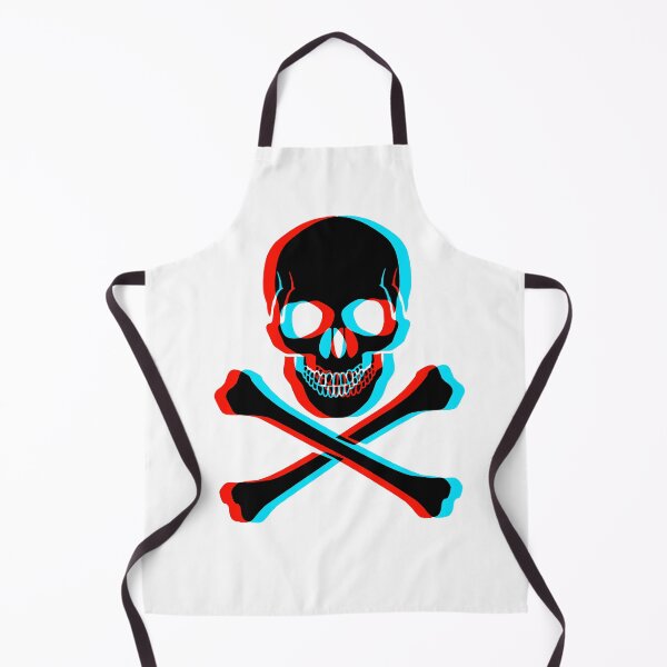 Item preview, black 3D effect skull designed and sold by DBJohnDraw.