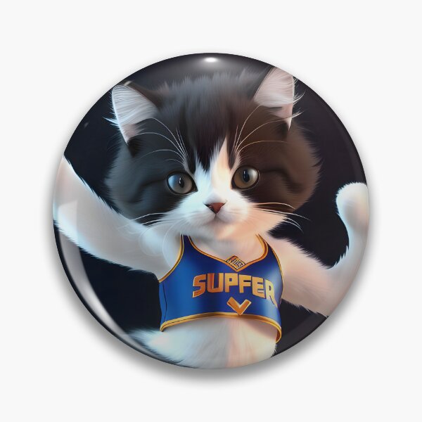 Item preview, Cheerleader cat - Modern digital art designed and sold by Ai-michiart.