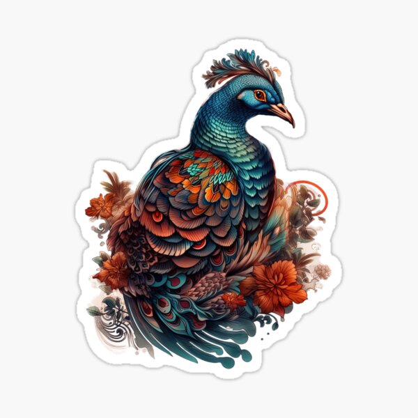 Jessica Svartvit peacock tattoo | Peacock tattoo, Tattoos, Geometric tattoo