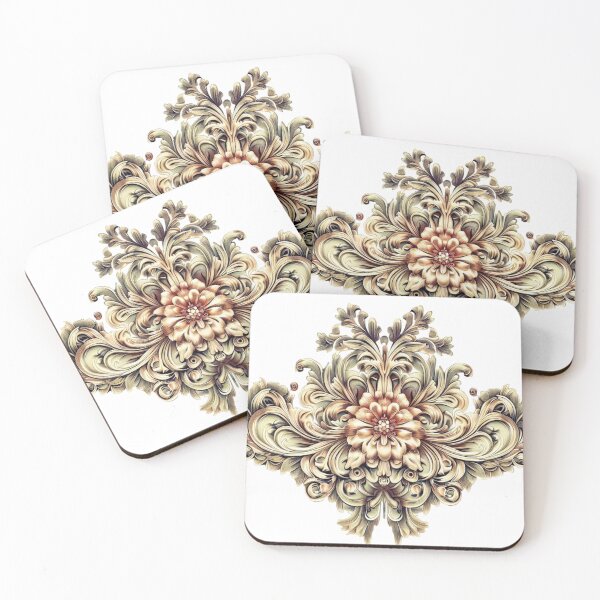 Item preview, Vintage Unique Retro Floral Pattern Design designed and sold by EnzoZs.