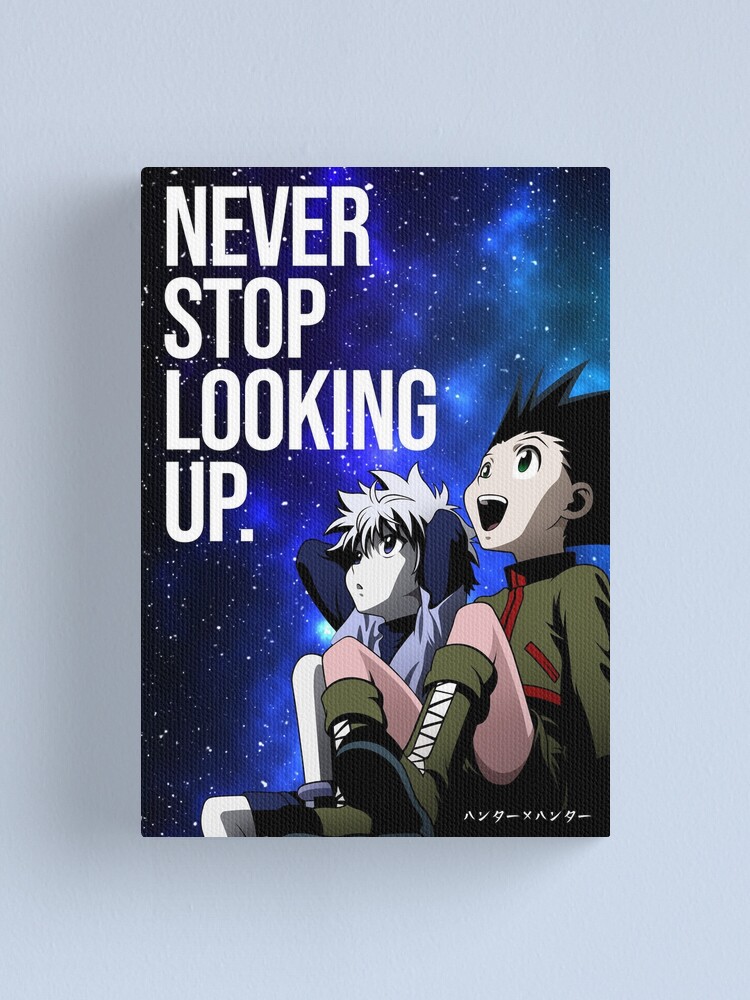 Killua gon, hunter x hunter, stars, anime, duo, HD wallpaper