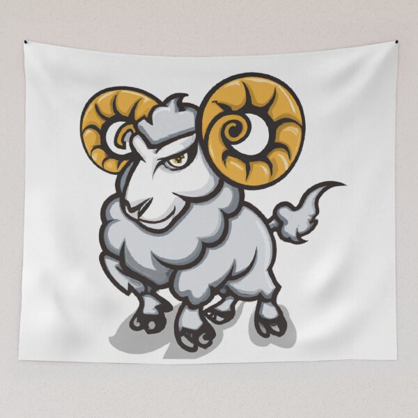 Item preview, Ram Team Mascot designed and sold by PaintedbyCarol.