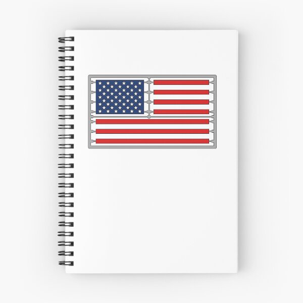 Item preview, Plastic Sprue scale model american flag classic designed and sold by Teescount.