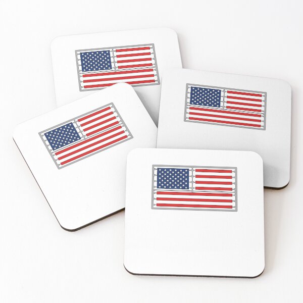 Item preview, Plastic Sprue scale model american flag classic designed and sold by Teescount.