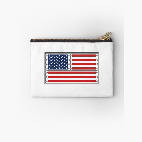 Item preview, Plastic Sprue scale model american flag classic designed and sold by Teescount.