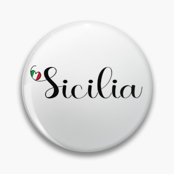 Item preview, Sicilia With Italian Heart - I Love Sicilia designed and sold by molamode.