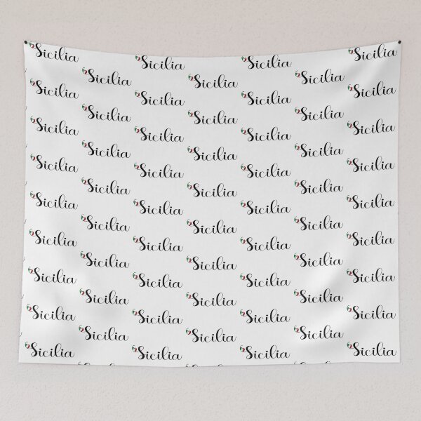 Item preview, Sicilia With Italian Heart - I Love Sicilia designed and sold by molamode.