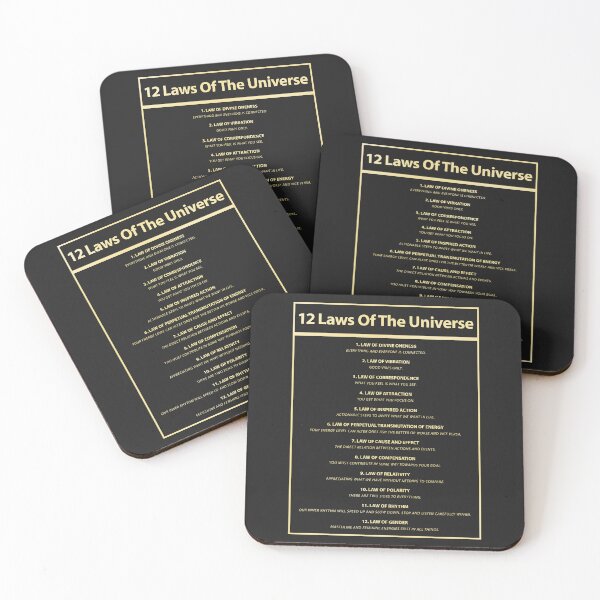 Item preview, 12 Laws Of The Universe Art Manifestation Spiritual Attraction Print  designed and sold by SuccessHunters.