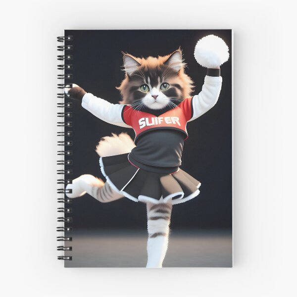 Item preview, Cheerleader cat - Modern digital art designed and sold by Ai-michiart.