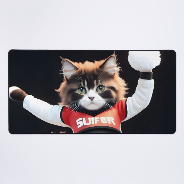 Item preview, Cheerleader cat - Modern digital art designed and sold by Ai-michiart.