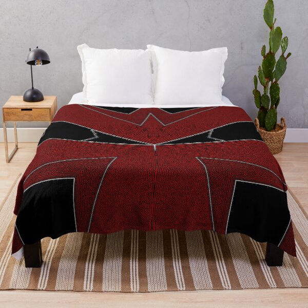 Item preview, *Wonderful Geometric Abstract Triangular Pattern Red and Black*  designed and sold by Ralek.