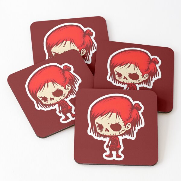 Item preview, Goth Emo Chibi SkullGirl designed and sold by RoboRembrandt.