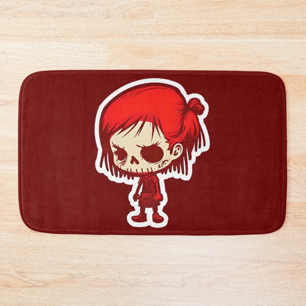 Item preview, Goth Emo Chibi SkullGirl designed and sold by RoboRembrandt.