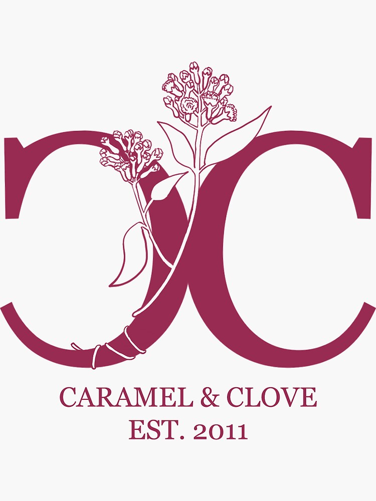 Thumbnail 3 of 3, Sticker, Caramel & Clove Logo designed and sold by PlanarProd.