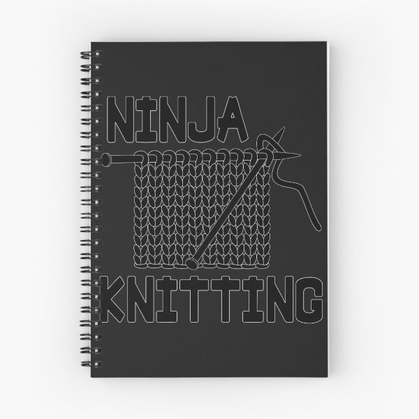 Item preview, Ninja Knitting Black Yarn Knitting designed and sold by skauff.